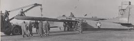 Service Command mechanics attach a wing to one of the
gliders at Crookham Common England