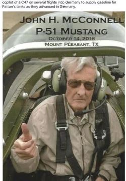 John McConnell in a P-52, Oct 2016